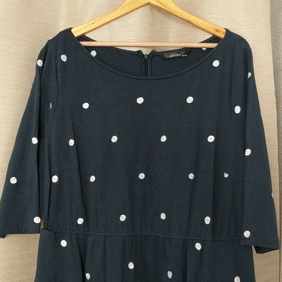 3x eshakti polka dot dress - Picture 2 of 4
